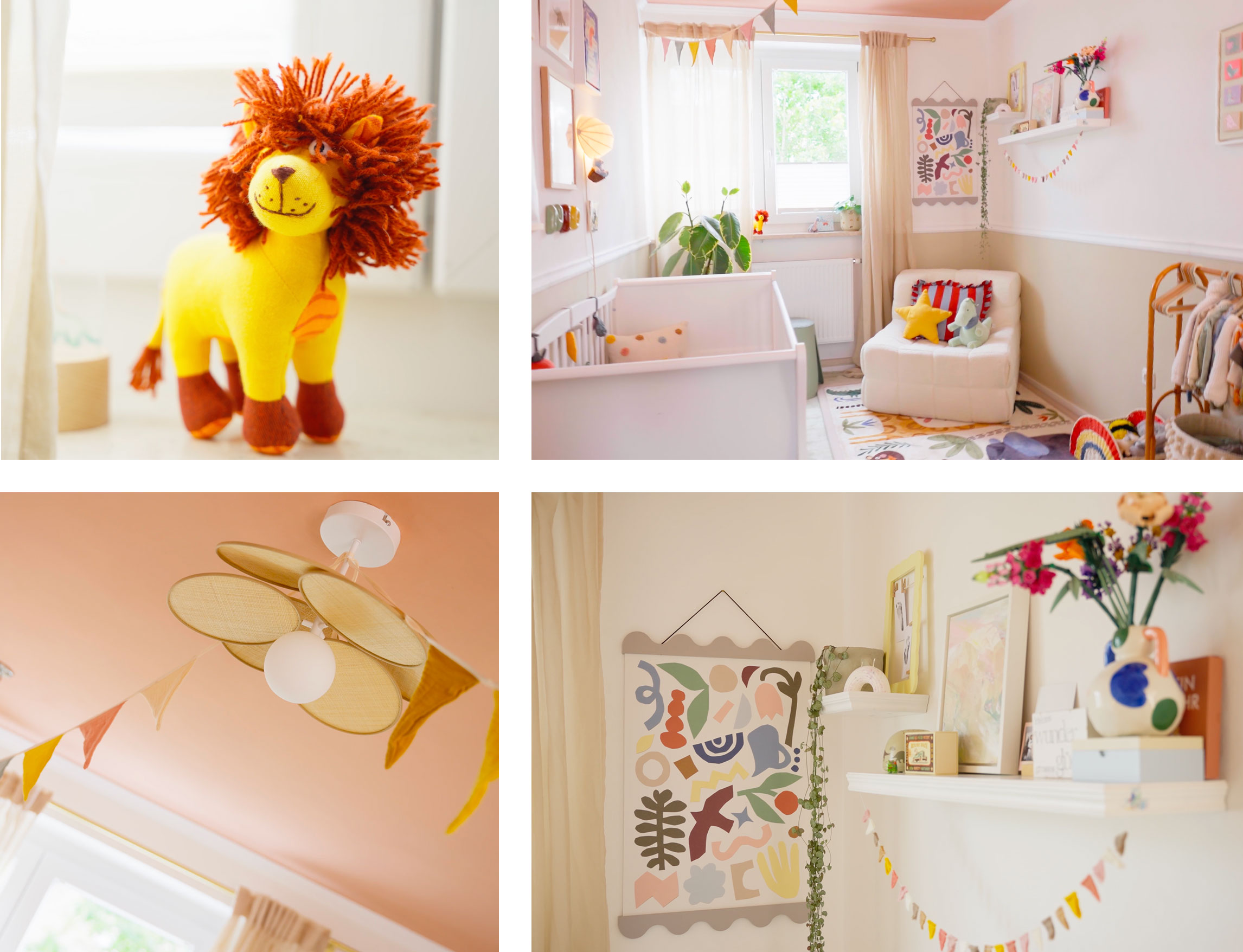 Das Kinderzimmer in der SCHÖNER WOHNEN Trendfarbe "Finca" und "Marokko"