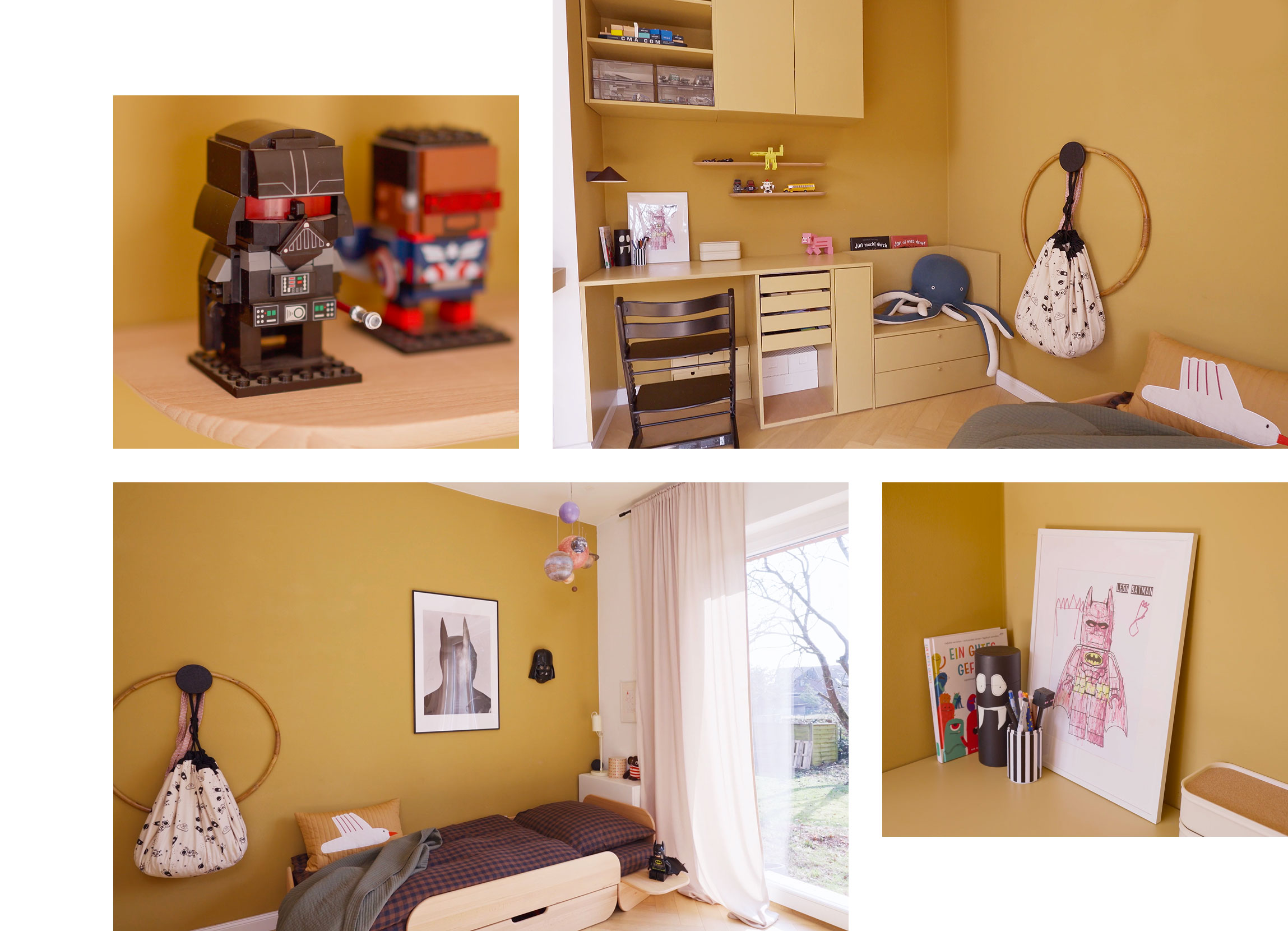 Das erste Kinderzimmer in dem Farbton Crema in Designfarben-Qualität