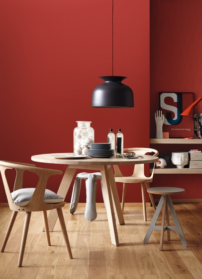 Esszimmer rot