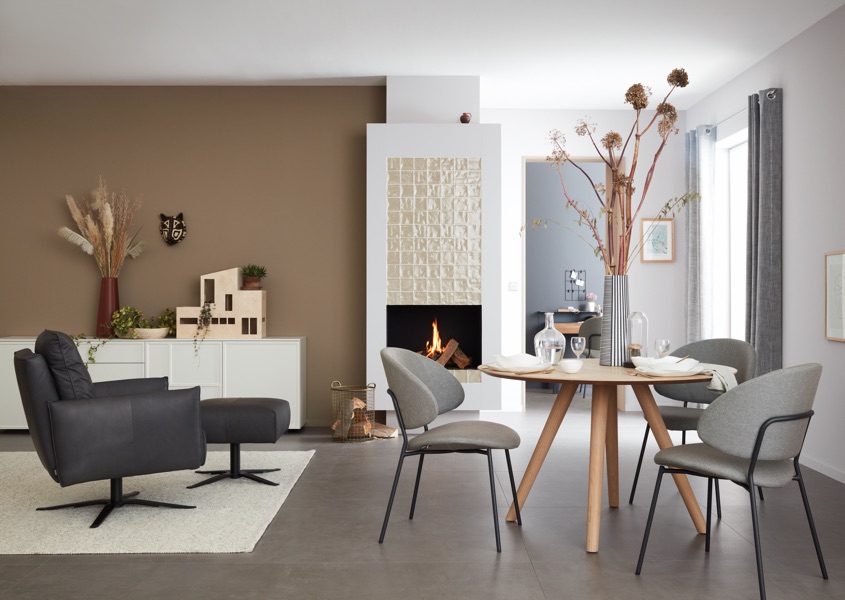 Coorie-Stil, Ess- und Wohnbereich