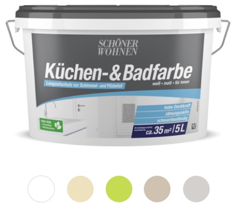 Küchen- und Badfarbe