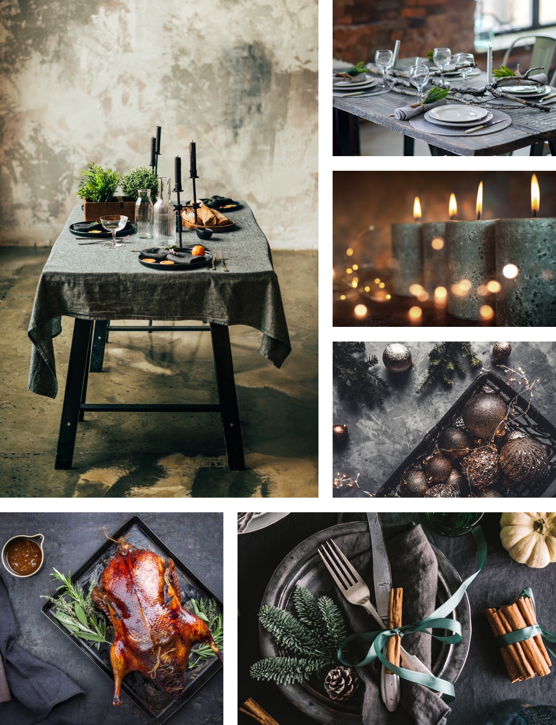 Gedeck auf dem Esstisch