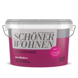 Trendfarbe Orchidee