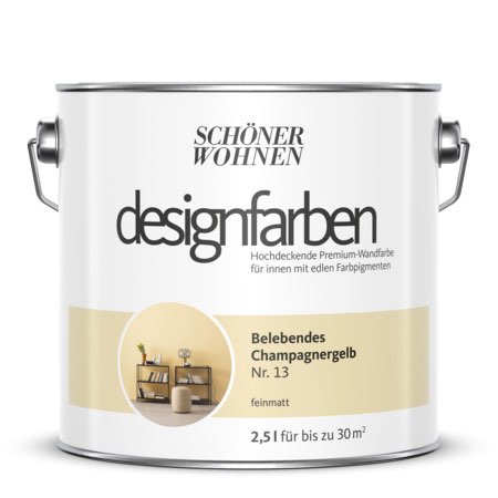 Designfarbe Chamapngergelb