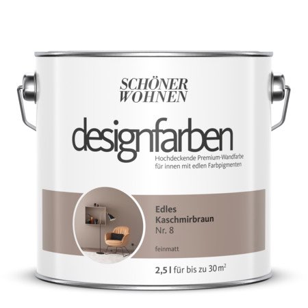 Designfarbe Kaschmirbraun