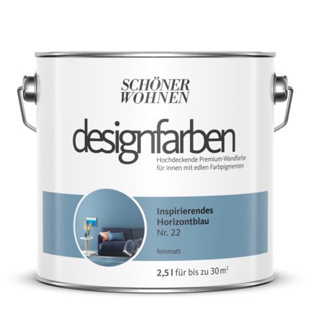 Designfarbe Horizontblau
