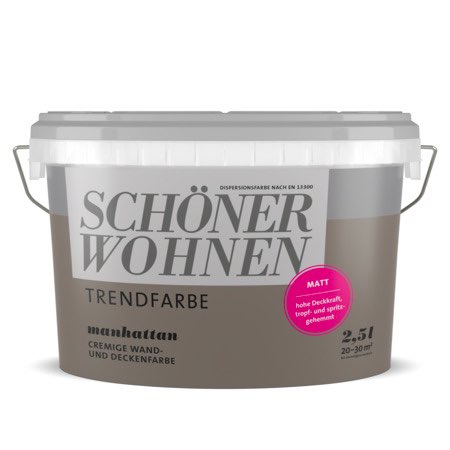 Trendfarbe Manhattan