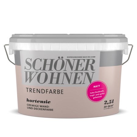 Trendfarbe Hortensie