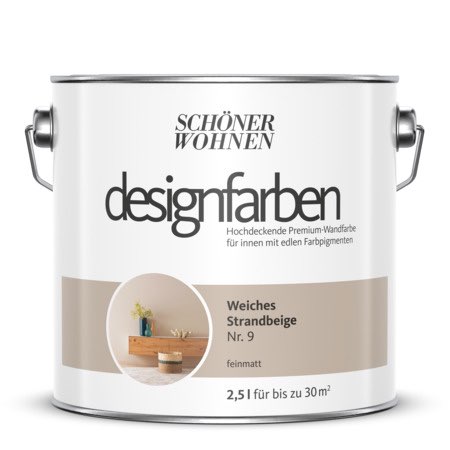 Designfarbe Sandbeige