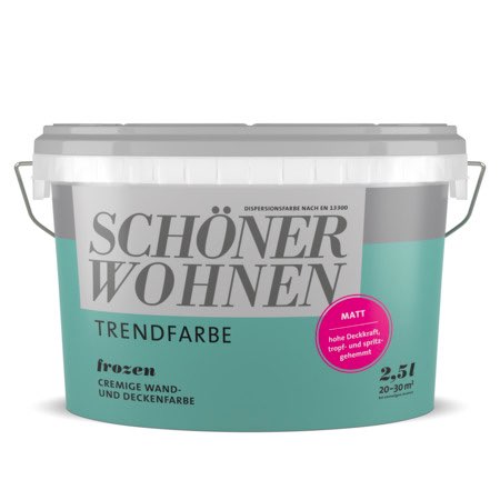 Trendfarbe Frozen