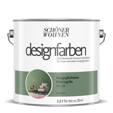 Designfarbe Piniengruen