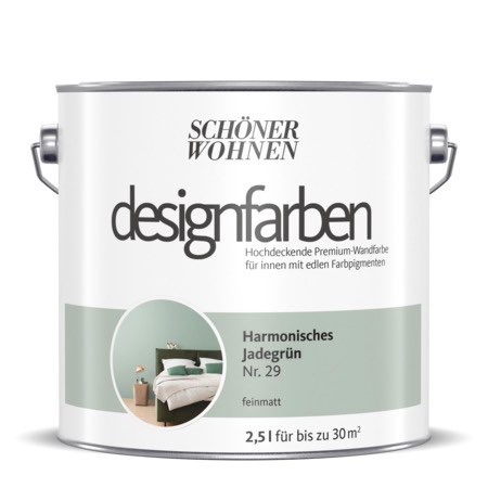 Designfarbe Harmonisches Jadegrün