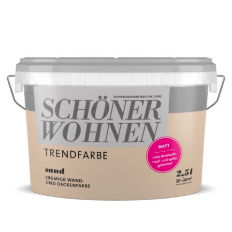 SCHÖNER WOHNEN-Farbe Trendfarbe "Sand"