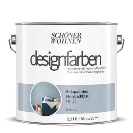 SCHÖNER-WOHNEN-Farbe Packshot "Entspanntes Nordischblau"