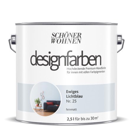 SCHÖNER-WOHNEN-Farbe Packshot "Ewiges Lichtblau"