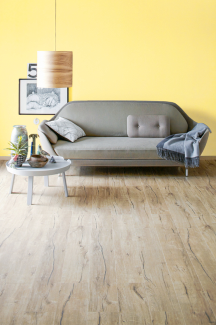 Beispiel für die SCHÖNER-WOHNEN-Farbe Trendfarbe "Vanilla"