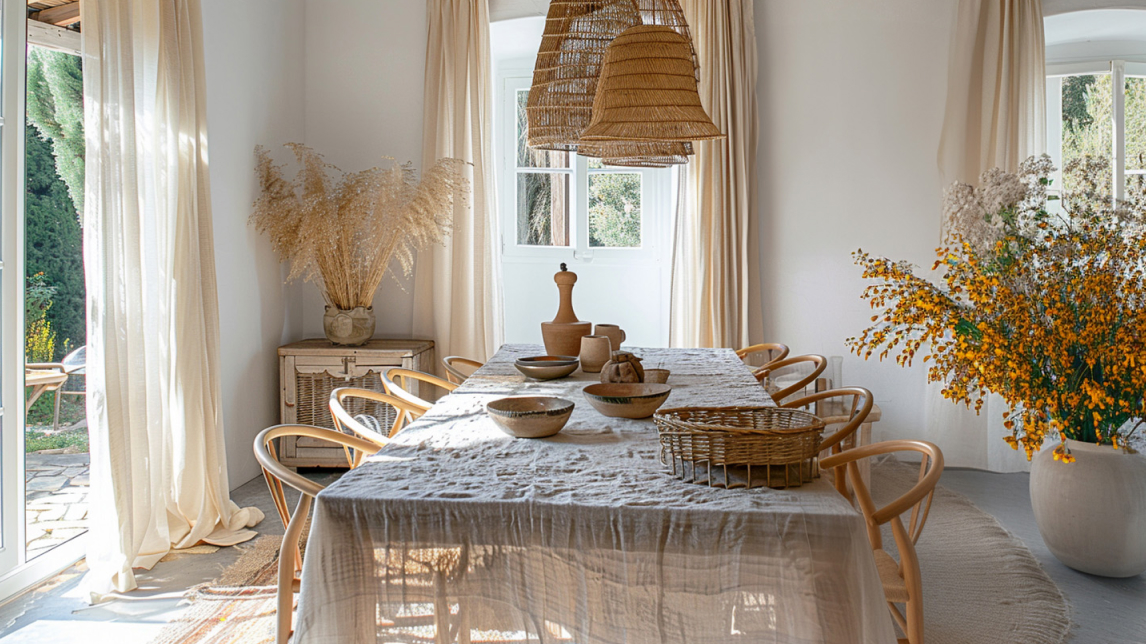 Esszimmer im Einrichtungsstil "Mediterraner Flair"