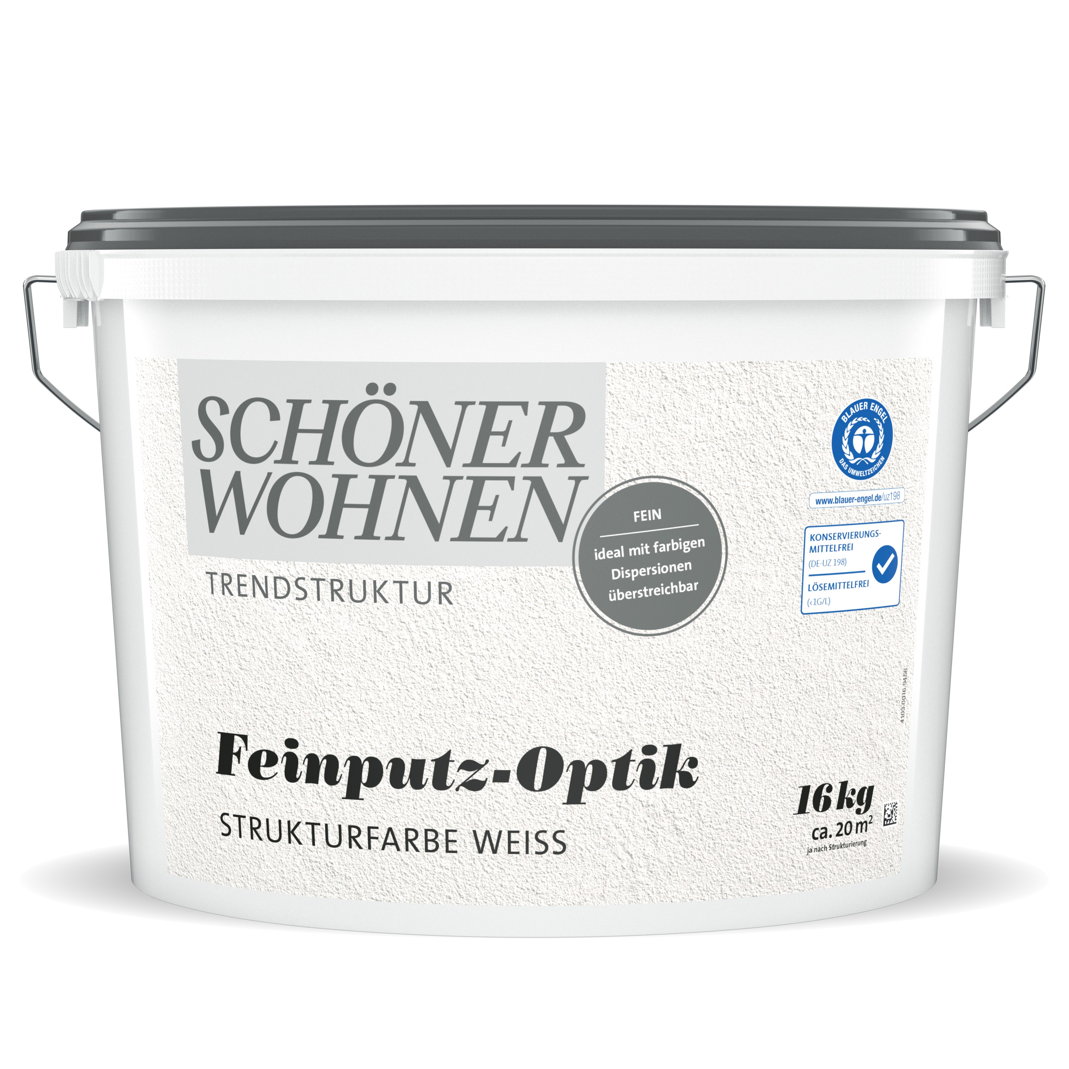 SCHÖNER-WOHNEN-Farbe Trendstruktur "Feinputz-Optik"
