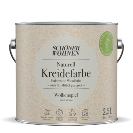 SCHÖNER-WOHNEN-Farbe Kreidefarbe "Wolkenspiel"