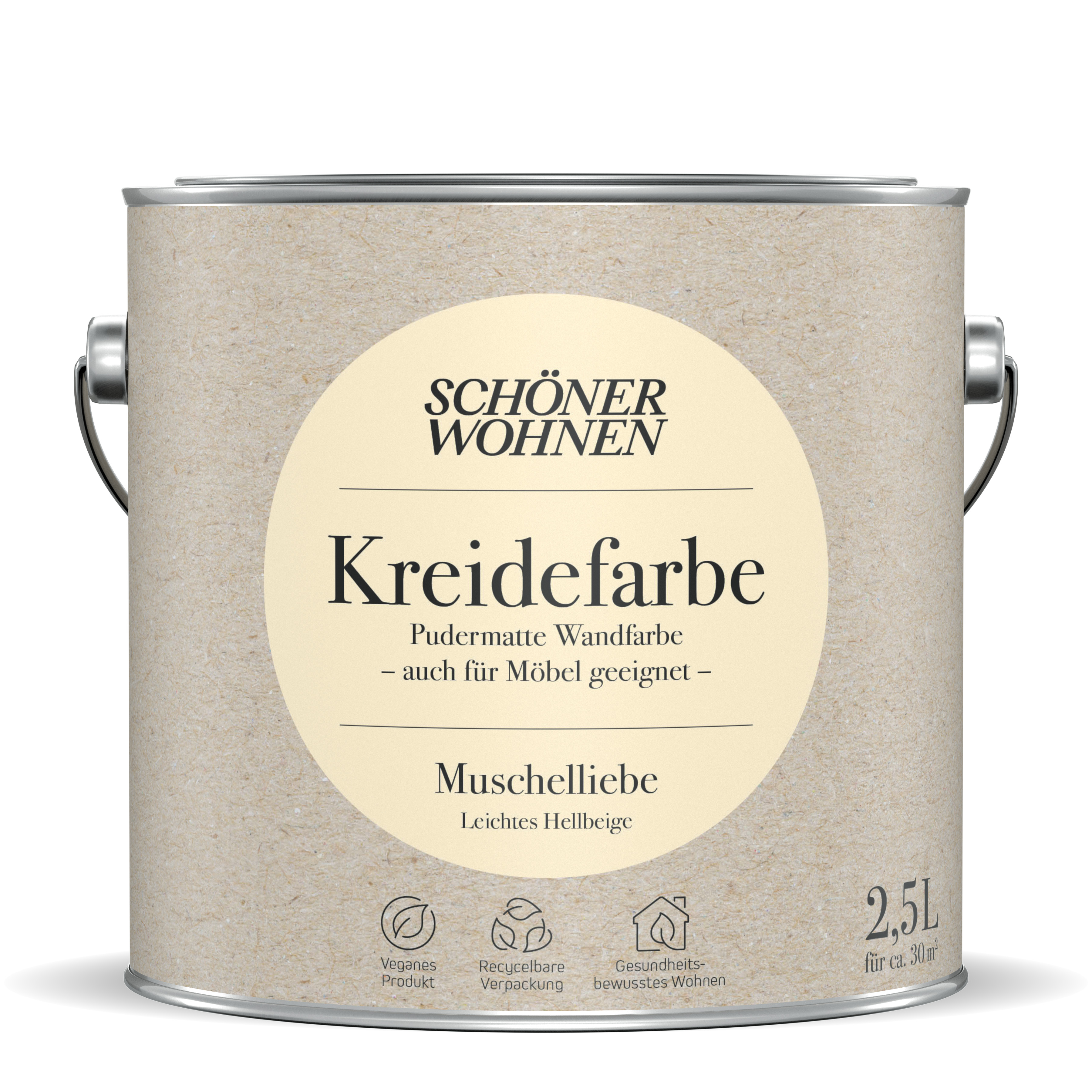 SCHÖNER-WOHNEN-Farbe Kreidefarbe "Muschelliebe"