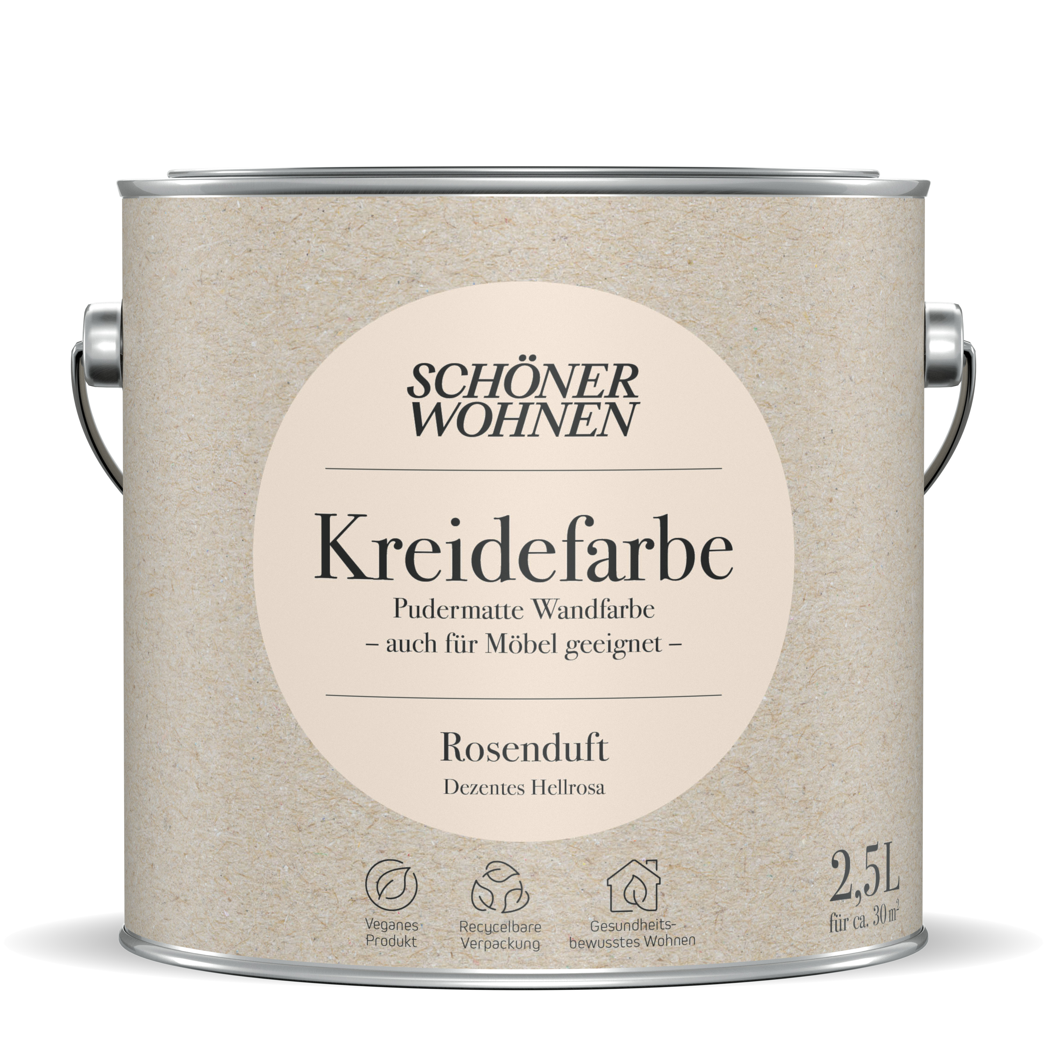 SCHÖNER-WOHNEN-Farbe Kreidefarbe "Rosenduft"