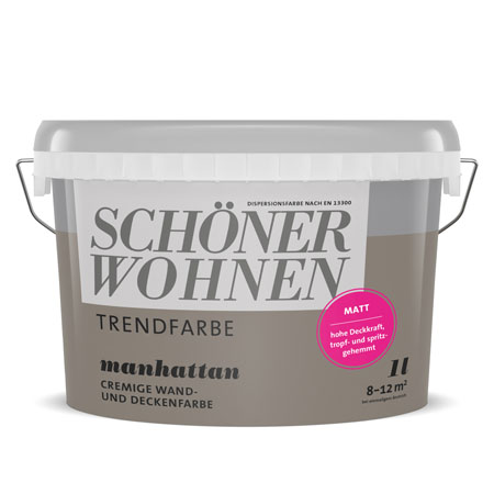SCHÖNER-WOHNEN-Farbe Trendfarbe "Manhatten"