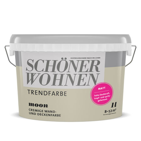 SCHÖNER-WOHNEN-Farbe Trendafarbe "Moon"