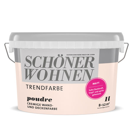 SCHÖNER-WOHNEN-Farbe Trendfarbe "Poudre" 