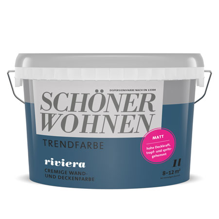 SCHÖNER-WOHNEN-Farbe Trendfarbe "Riviera"