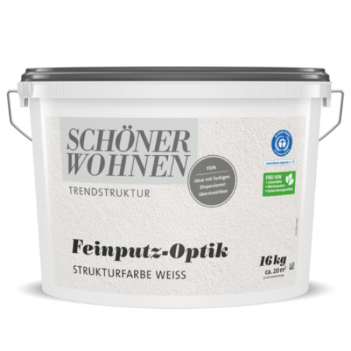 SCHÖNER-WOHNEN-Farbe Trendstruktur "Feinputz-Optik"