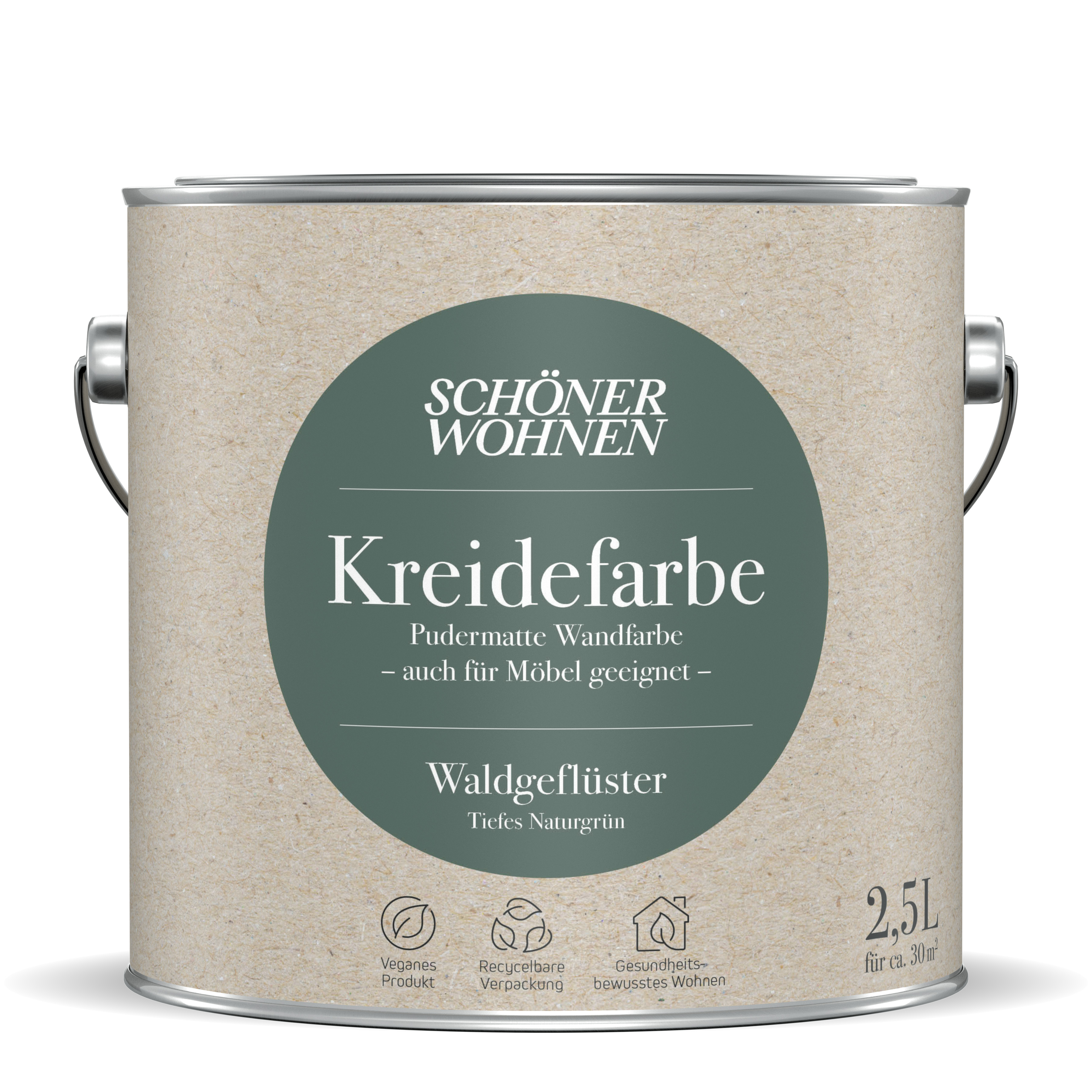 SCHÖNER-WOHNEN-Farbe Kreidefarbe "Waldgeflüster"