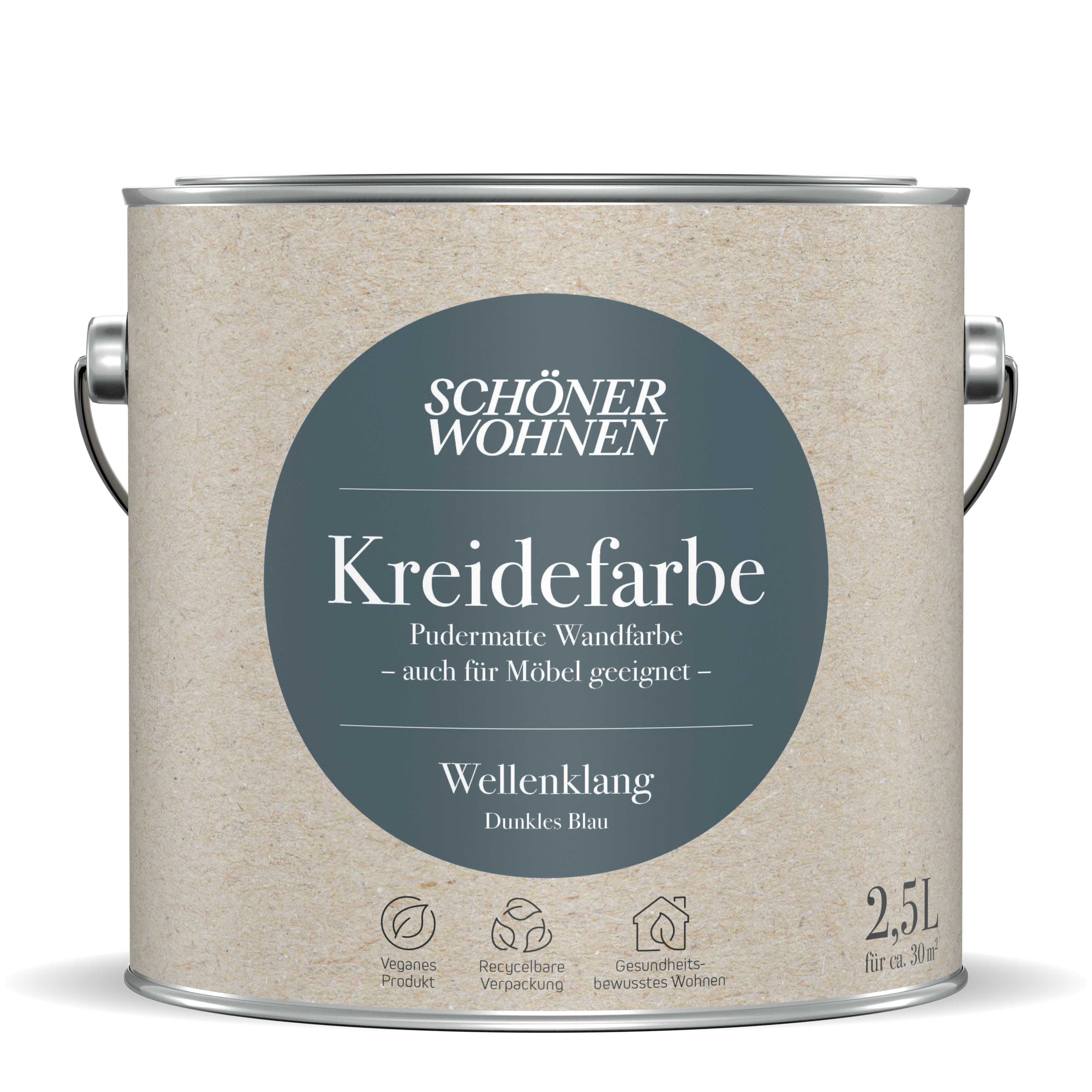 SCHÖNER-WOHNEN-Farbe Kreidefarbe "Wellenklang"