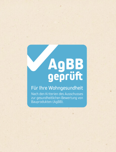 Logo AgBB geprüft