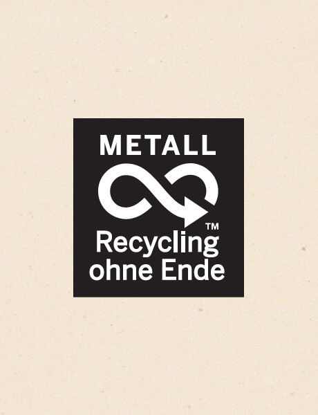 Logo Metall Recycling ohne Ende
