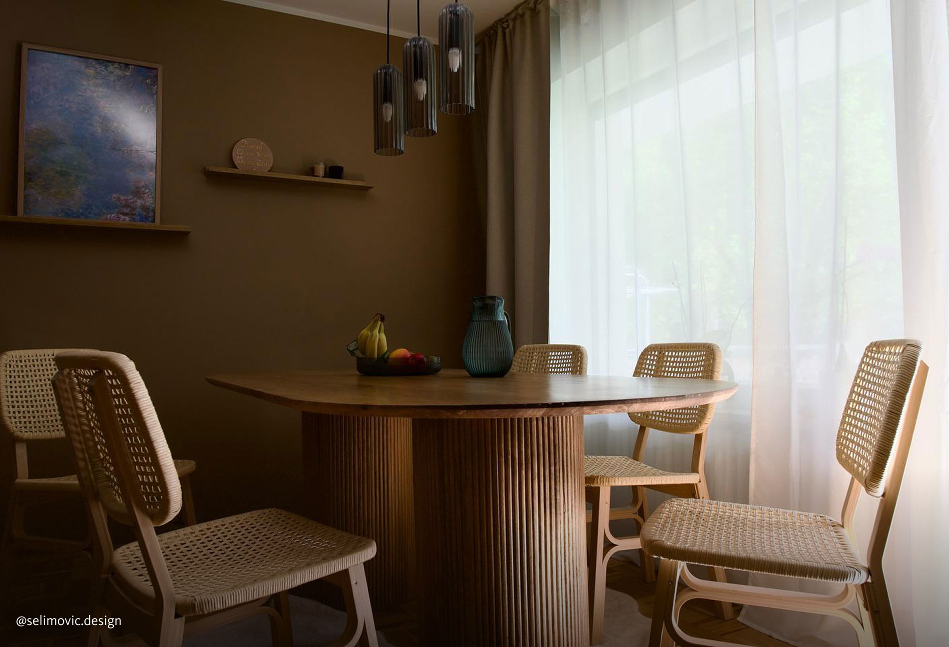 Interior Inspiration in der Trendfarbe "Macchiato" von @selimovic.design