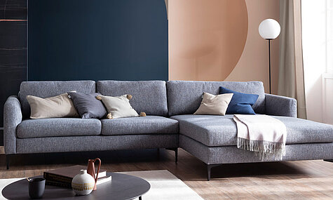 Interior Inspiration zum Thema "Perfect Match" von SCHÖNER WOHNEN-Farbe. 