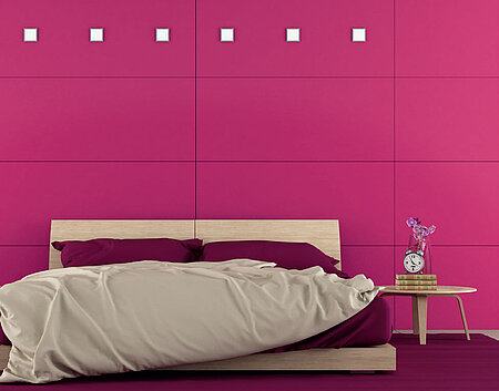Schlafzimmer Bikini-Pink