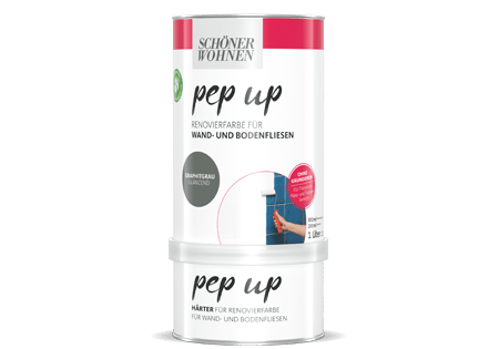 Renovierfarbe für Wand- und Bodenfliesen